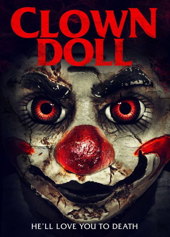 Кукла клоун постер